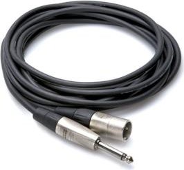 Patch de audio de 6,5 m  rematado en fichas XLR y Plug estéreo de 6,5 mm 1/4-XLRM20