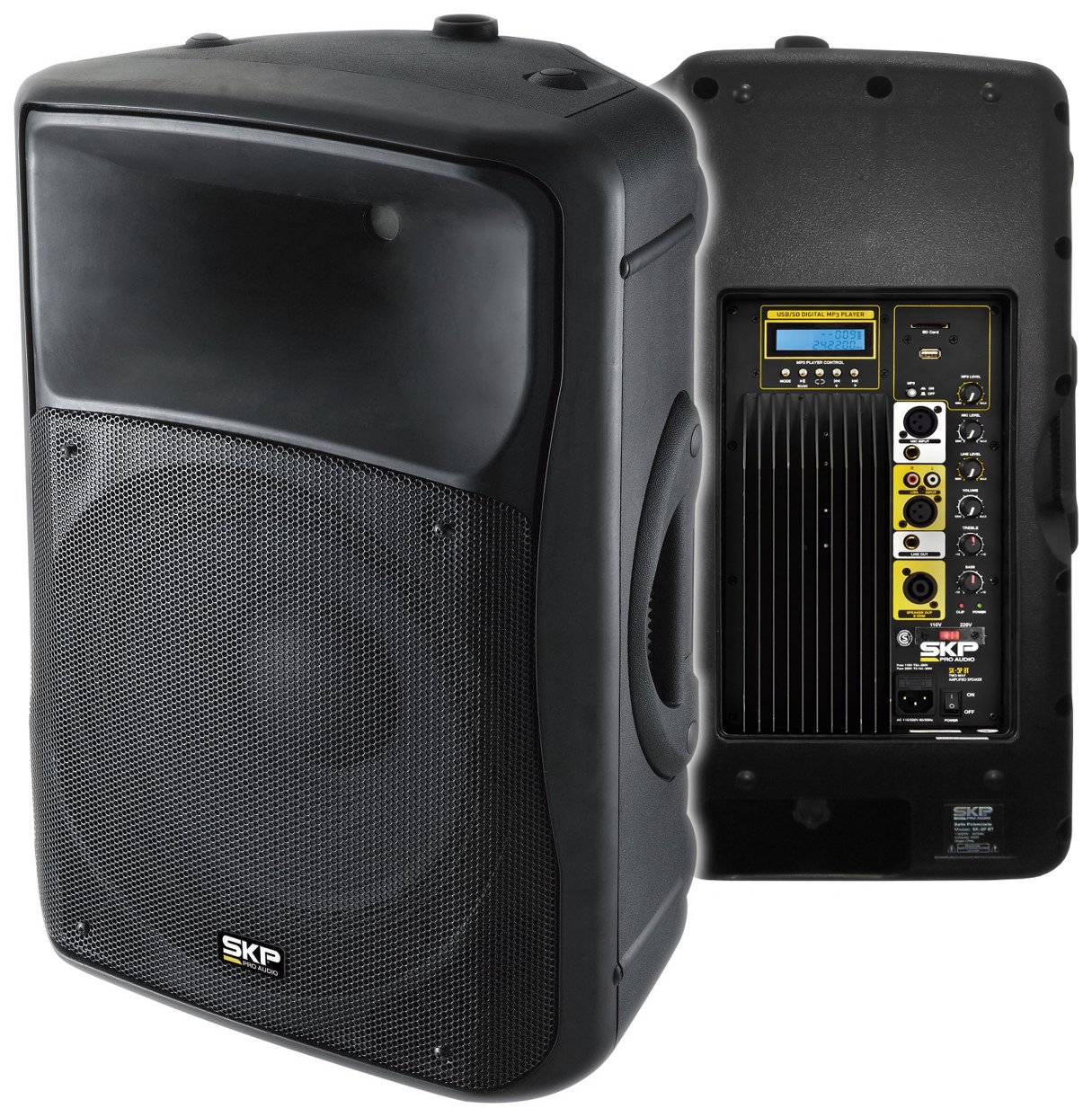 Bafle activo de 250 WRMS con Woofer de 15 pulgadas SK-5PX