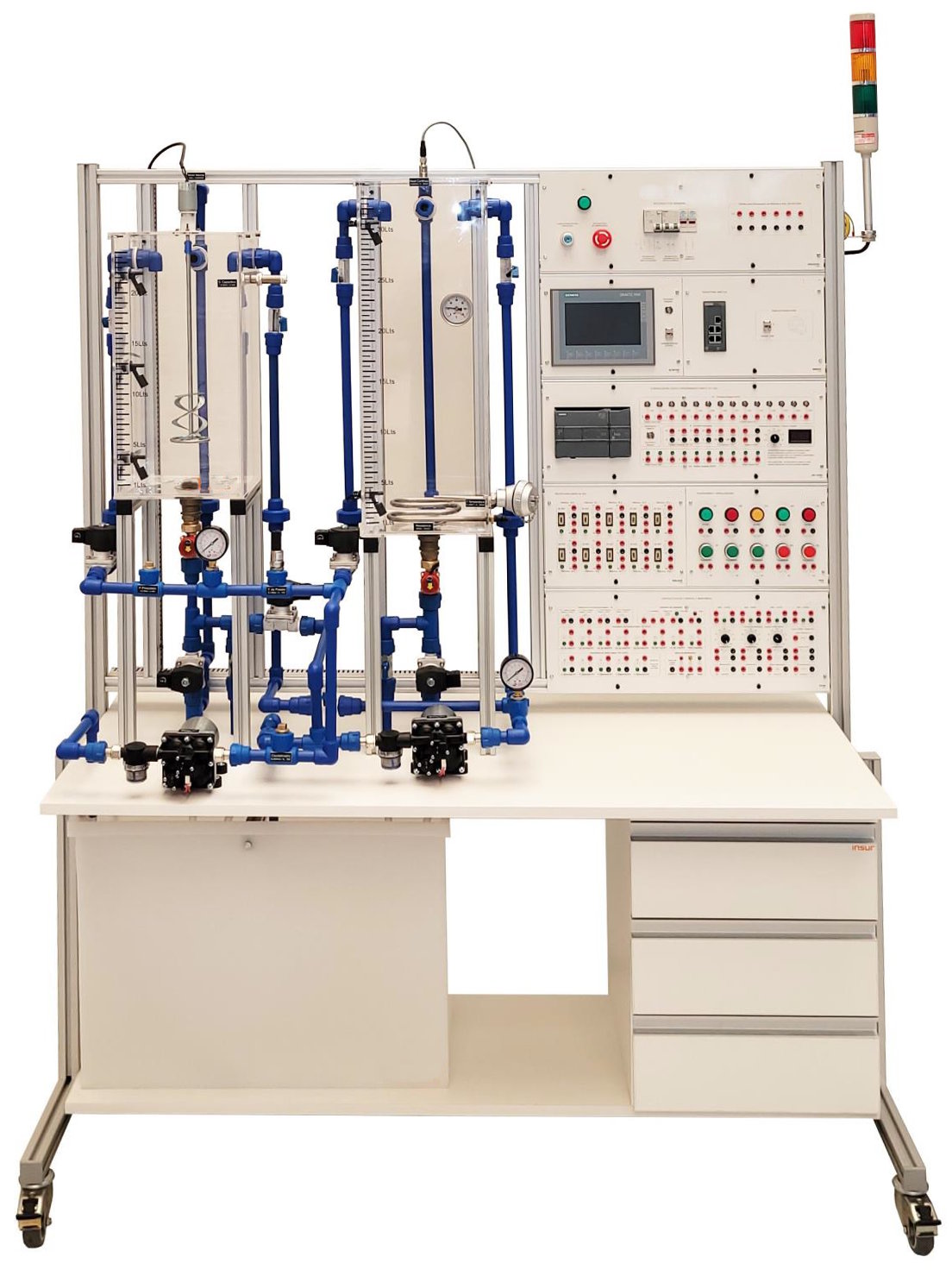 Planta para estudiar el Control de Procesos Industriales PCP BM00