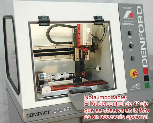 Router CNC de 3 ejes p/maderas y materiales sintéticos Compact 1000 Pro