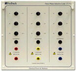 Panel c/Carga Resistiva Trifásica Powerframes, c/comutadores selectores de valor 67-142