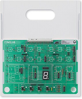 Placa p/prácticas c/Lógica Digital y CAN Bus usados en Automotores COM3Lab Bus AU