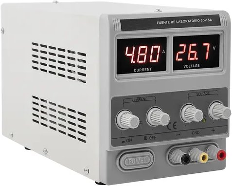 Fuente de Alimentación Variable Regulada 30V/5A, c/instrumentación digital 305D