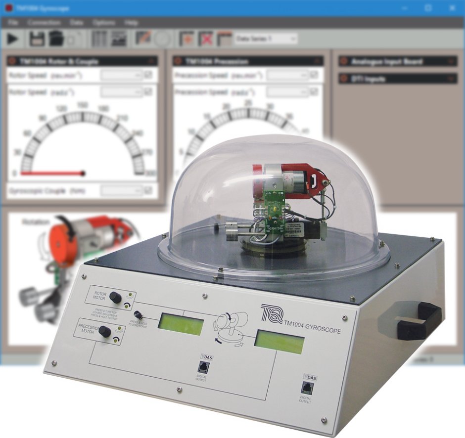 Giróscopo de precisión, con accionamiento eléctrico y sensores TM1004