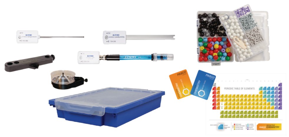 Kit esencial p/la enseñanza de la Química con sensores y TIC EC-6360