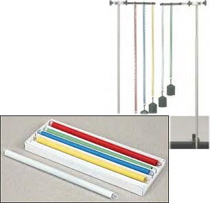 Juego de 5 resortes c/iguales dimensiones externas y distintas constantes k ME-8970