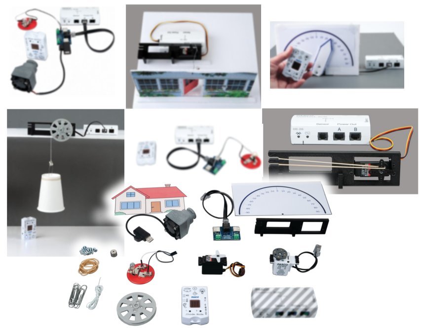 Conjunto para trabajos de proyecto STEM: Medición y Control (sin el //control.Node) PS-5051